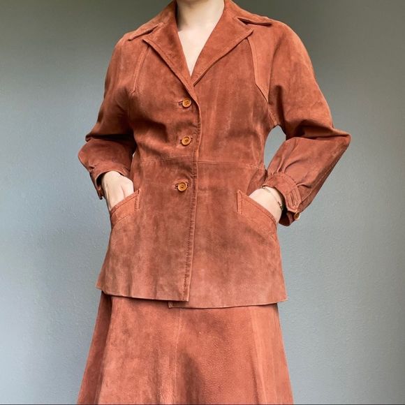 Neiman Marcus Brown Leather Jacket - Picture 6 of 13